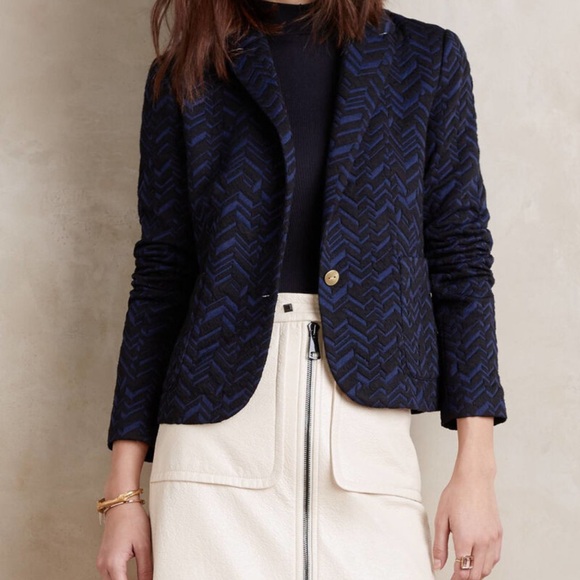 Anthropologie Cartonnier Blazer Size 8 - Picture 2 of 7